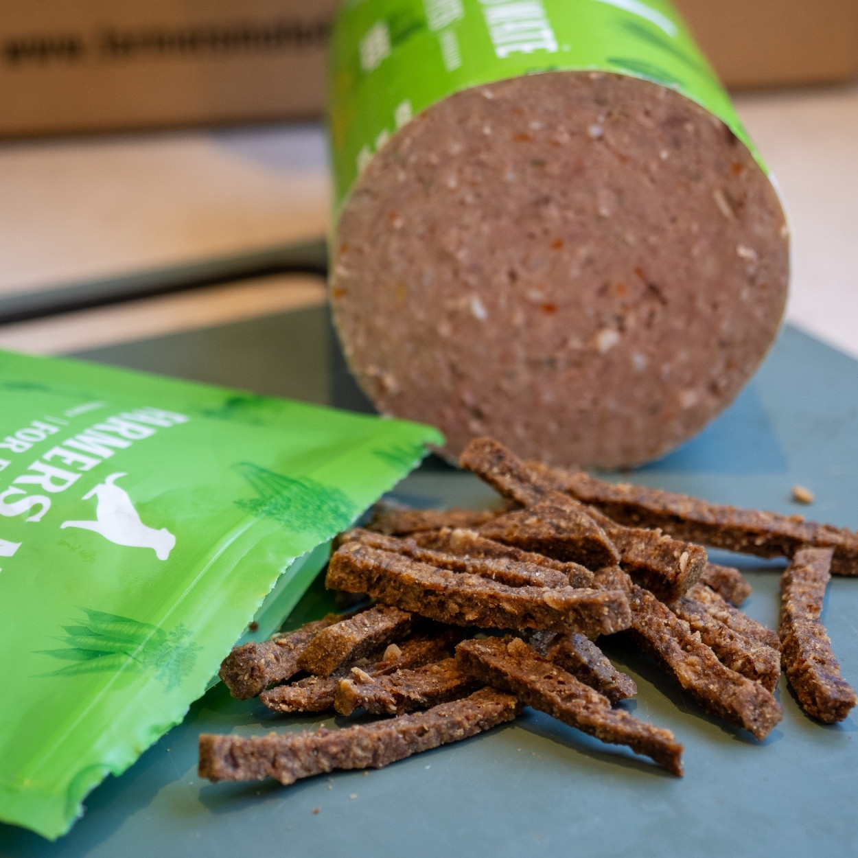 Farmers Mate for Pets Air Dried Bites Beef