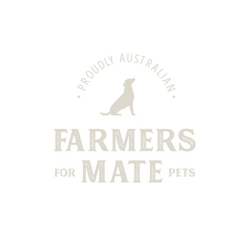 Farmers Mate for Pets Stacked Logo Greige