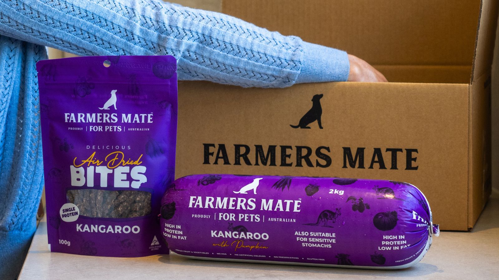 Farmers Mate for Pets 169 website Single Protein Kangaroo range