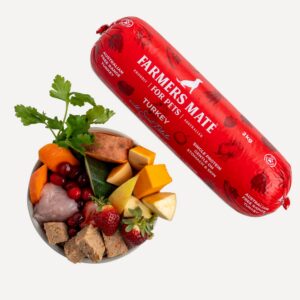 Farmers Mate for Pets Turkey 2kg Bowl Home